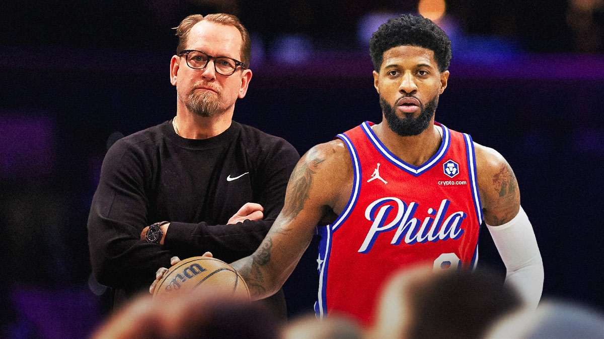 76ers' Nick Nurse and Paul George