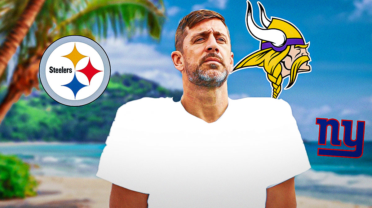 Aaron Rodgers spotted pondering on beach amid free agency decision