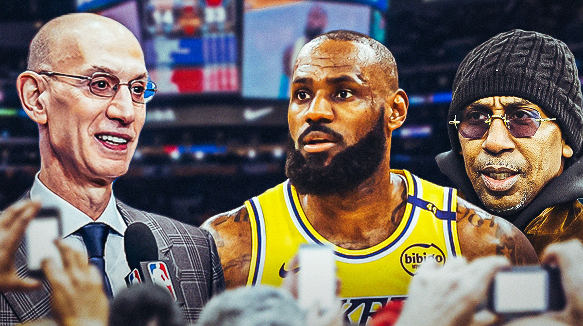 NBA news: Adam Silver scolds LeBron James, Stephen A. Smith amid feud