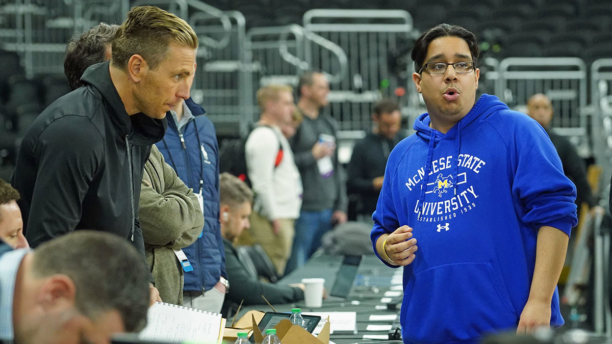 Amir Khan, McNeese State men's basketball manager