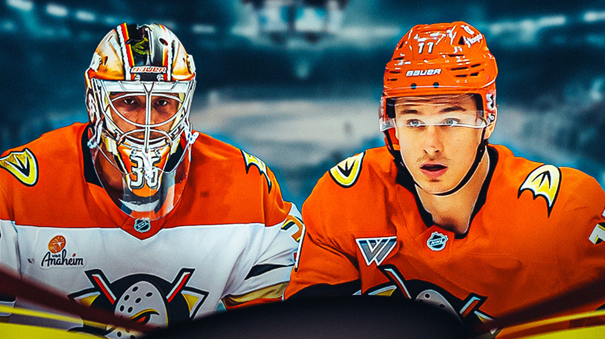 John Gibson and Trevor Zegras