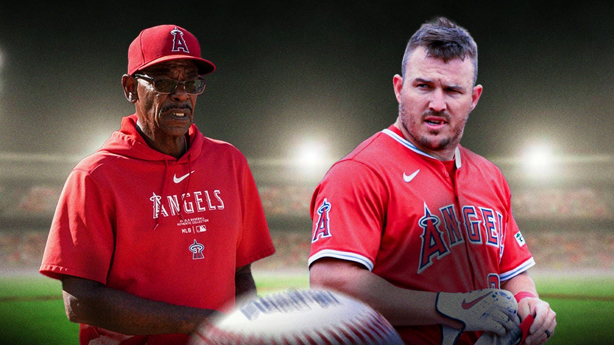 Ron Washington and Mike Trout are hoping for a productive season