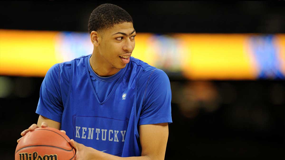 Anthony Davis Kentucky March Madness NBA players