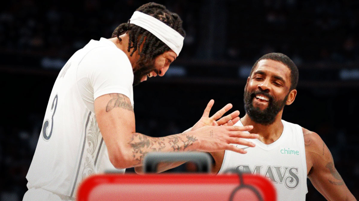 Anthony Davis, Kyrie Irving, Mavericks, Lakers, Luka Doncic