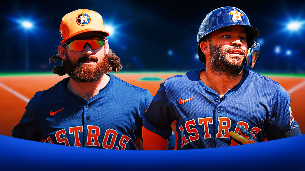 Jose Altuve and Brendan Rodgers.