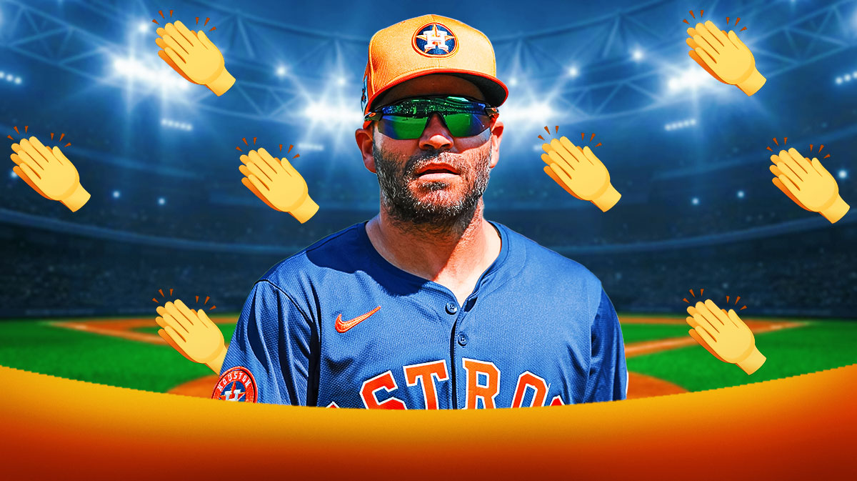 Astros’ Jose Altuve reacts to web gem after gaffe in left field
