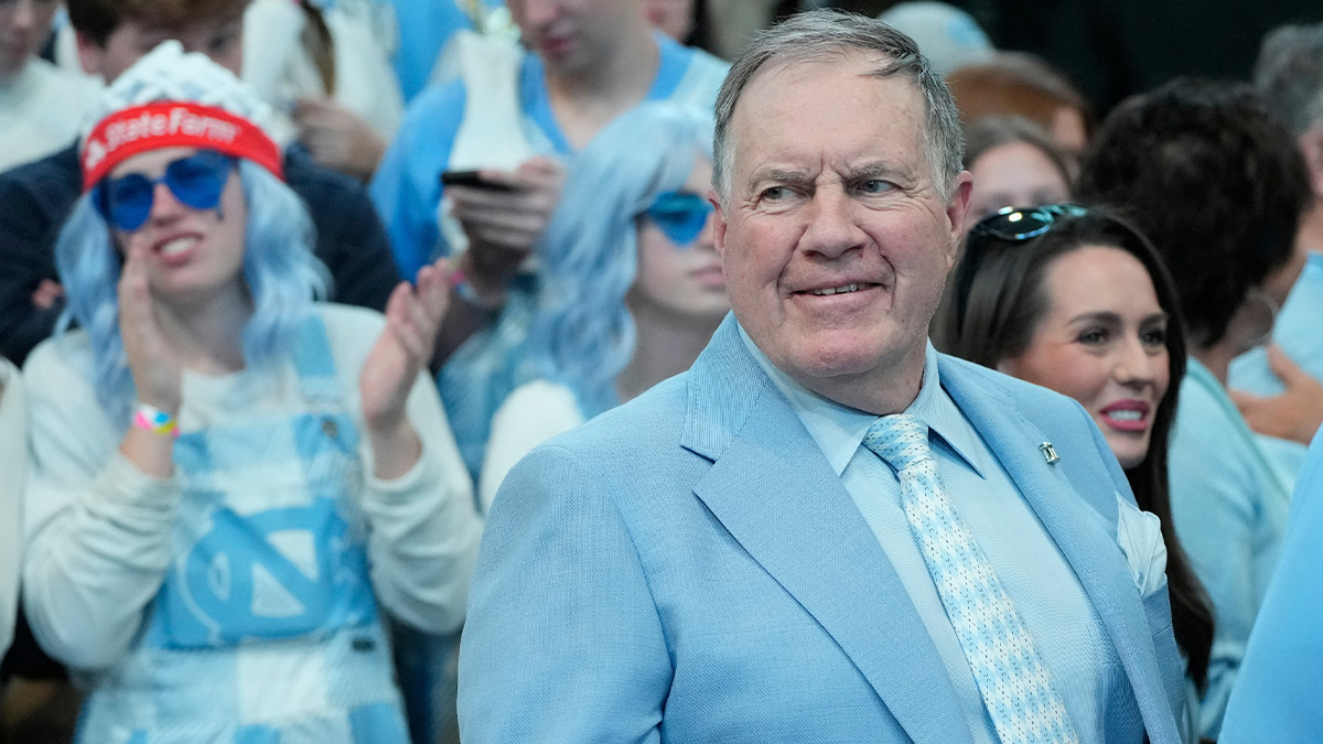 North Carolina Tar Heels football coach Bill Belichick before the game at Dean E. Smith Center. Mandatory Credit: Bob Donnan-Imagn Images