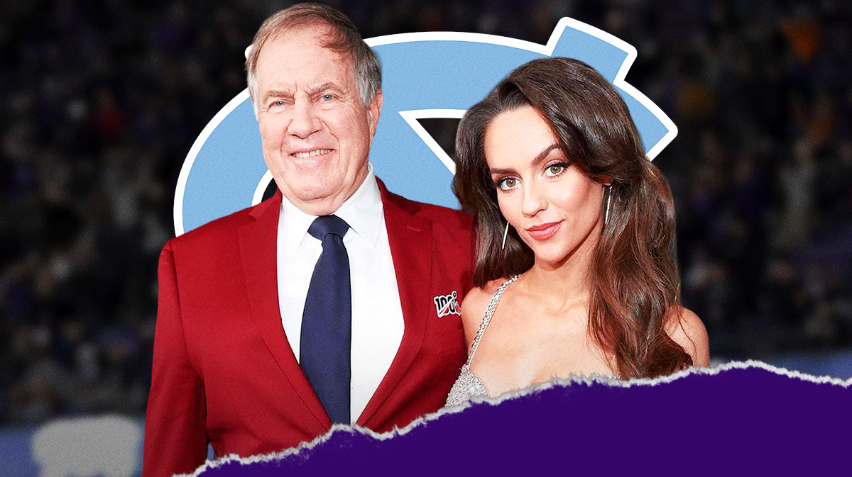 North Carolina football coach Bill Belichick and his girlfriend Jordon Hudson