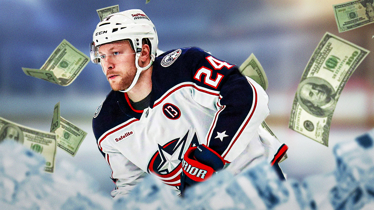 Blue Jackets take Mathieu Olivier off trade market after 6-year extension