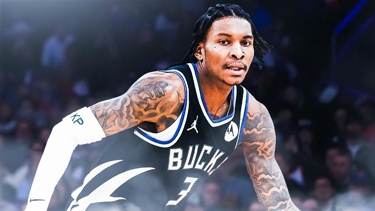 Bucks Kevin Porter Jr. in an active pose