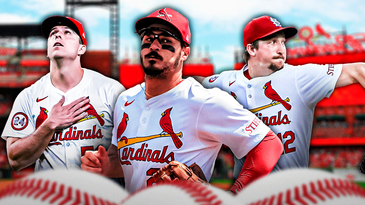 Nolan Arenado, Ryan Helsley, Erick Fedde. All With cardinals