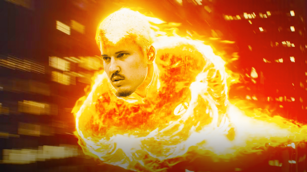 Celtics' Baylor Scheierman as the Human Torch