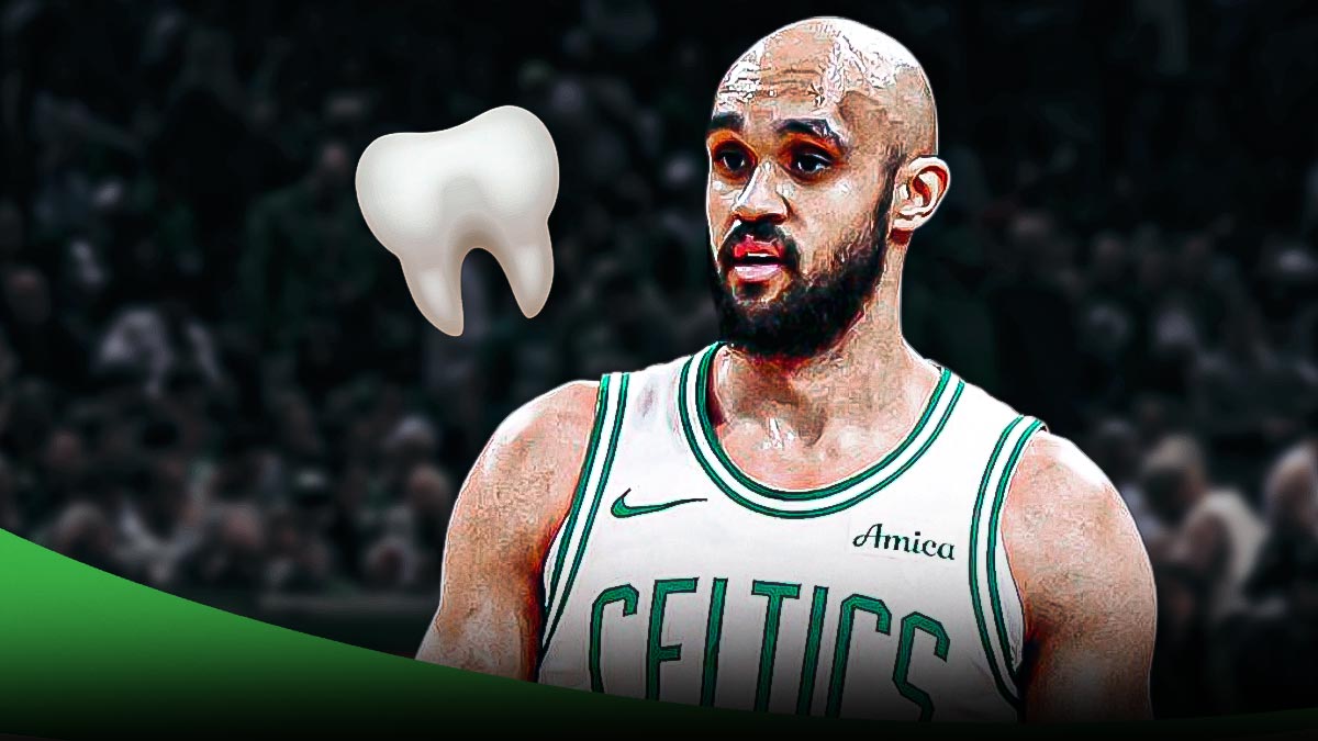 Celtics guard Derrick White explained why he's "done procrastinating" about his teeth after the 76ers game.