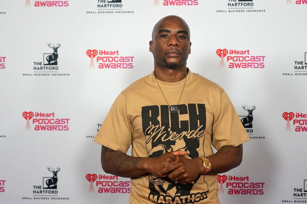 Charlamagne tha God attends the iHeartPodcast Awards