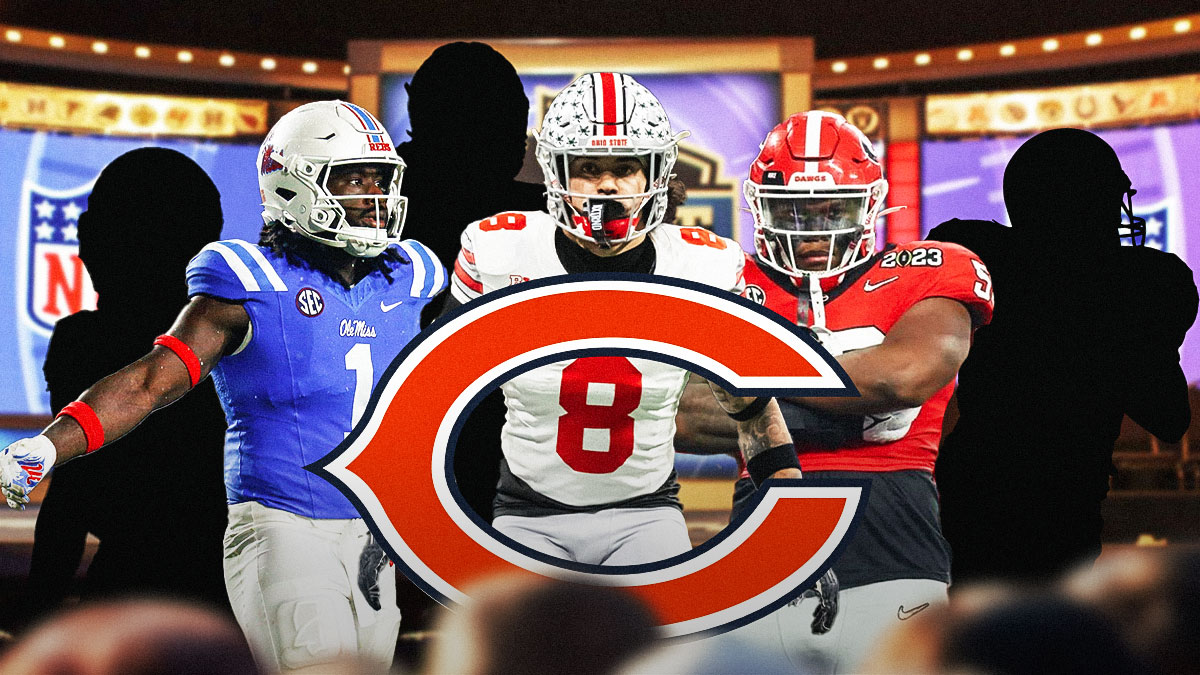 Chicago Bears 5-round post-free agency frenzy 2025 NFL mock draft, per PFN simulator