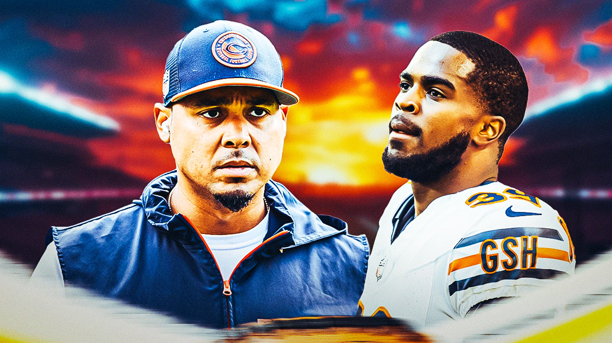 Bears Ryan Poles and Bears special teams player Josh Blackwell in NFL free agency