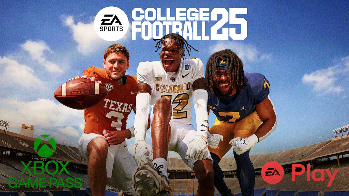 College Football 25 Now Available on Game Pass & EA Play
