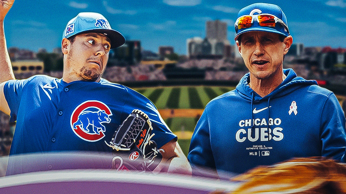 Cubs manager Craig Counsell selects pitcher Brad Keller to be on the Cubs roster