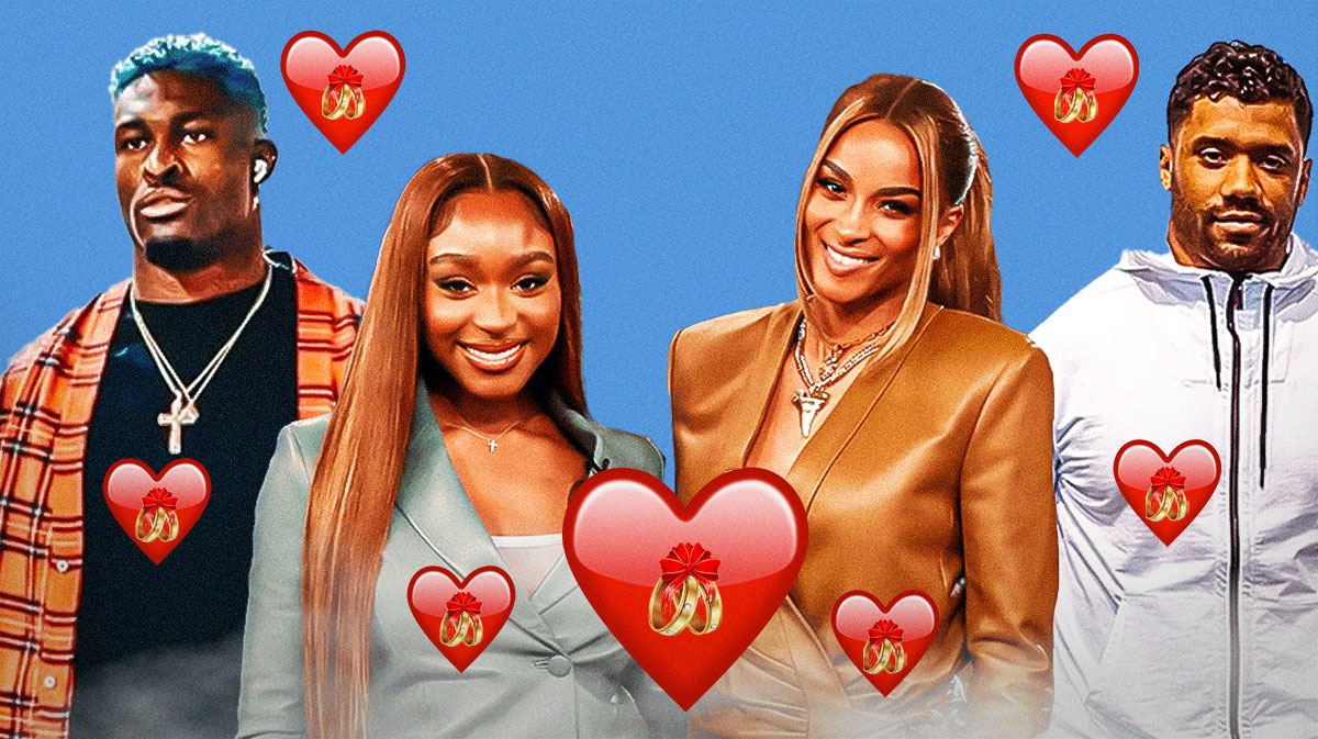 DK Metcalf Normani Ciara Russell Wilson