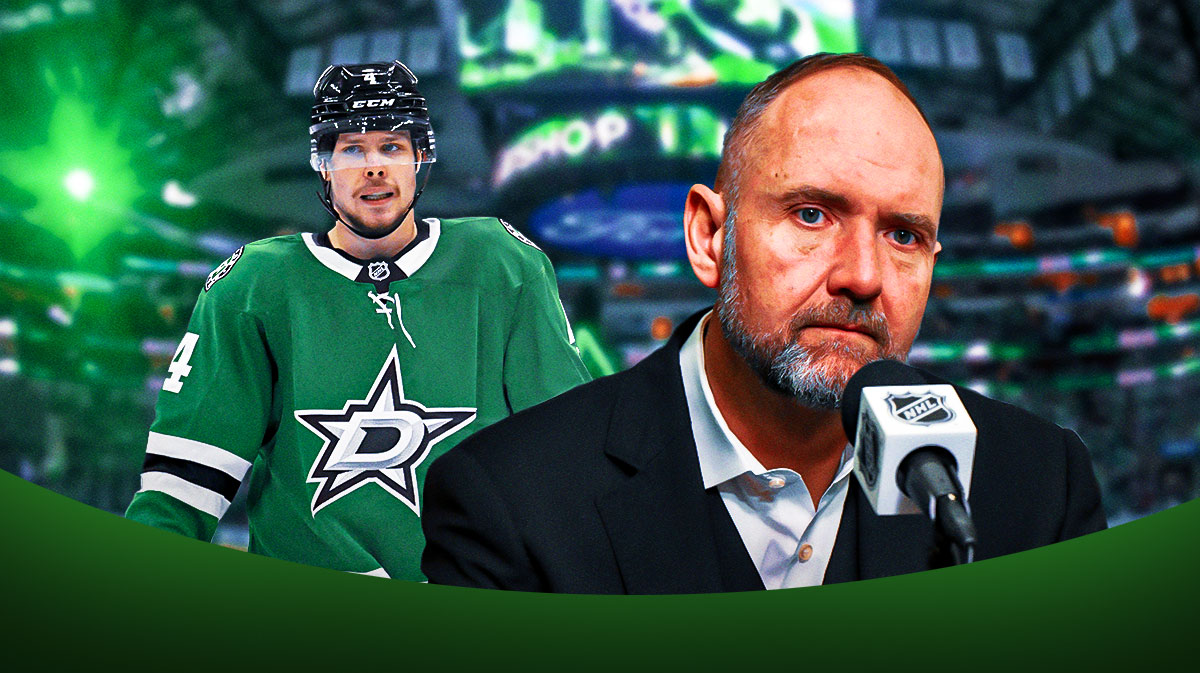 Pete DeBoer and Miro Heiskanen