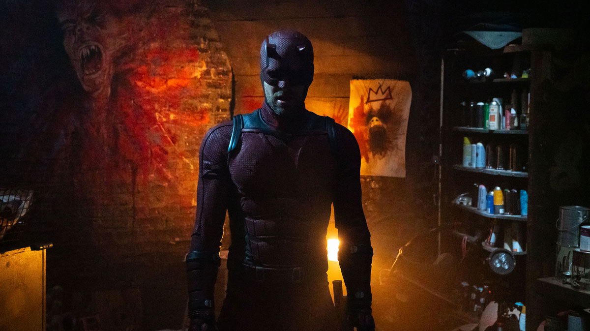 Charlie Cox as Daredevil in Born Again.