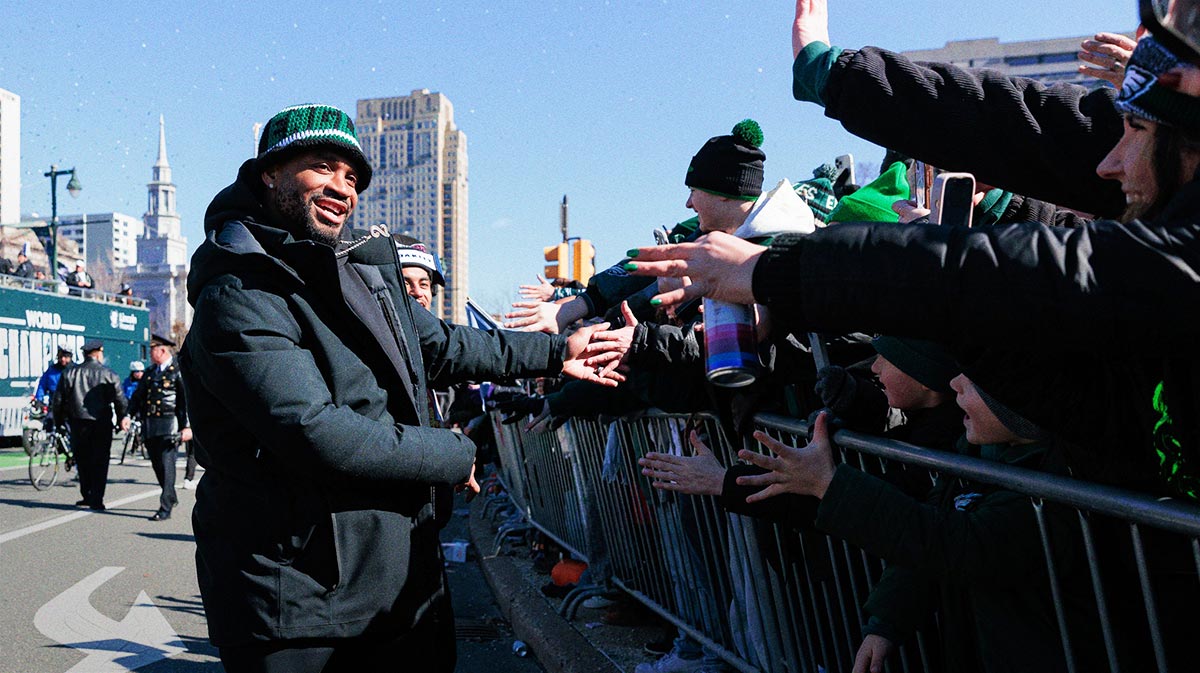 Darius Slay Super Bowl parade