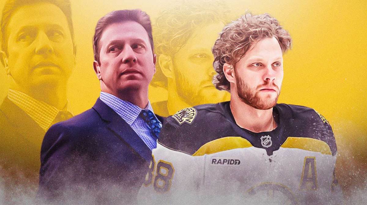 David Pastrnak and Joe Sacco have not been able to right the Bruins' ship