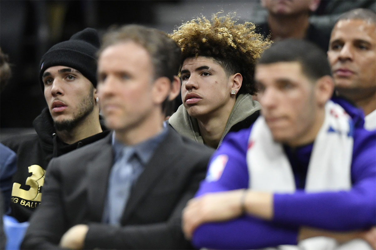 LaVar Ball LiAngelo LaMelo Lonzo