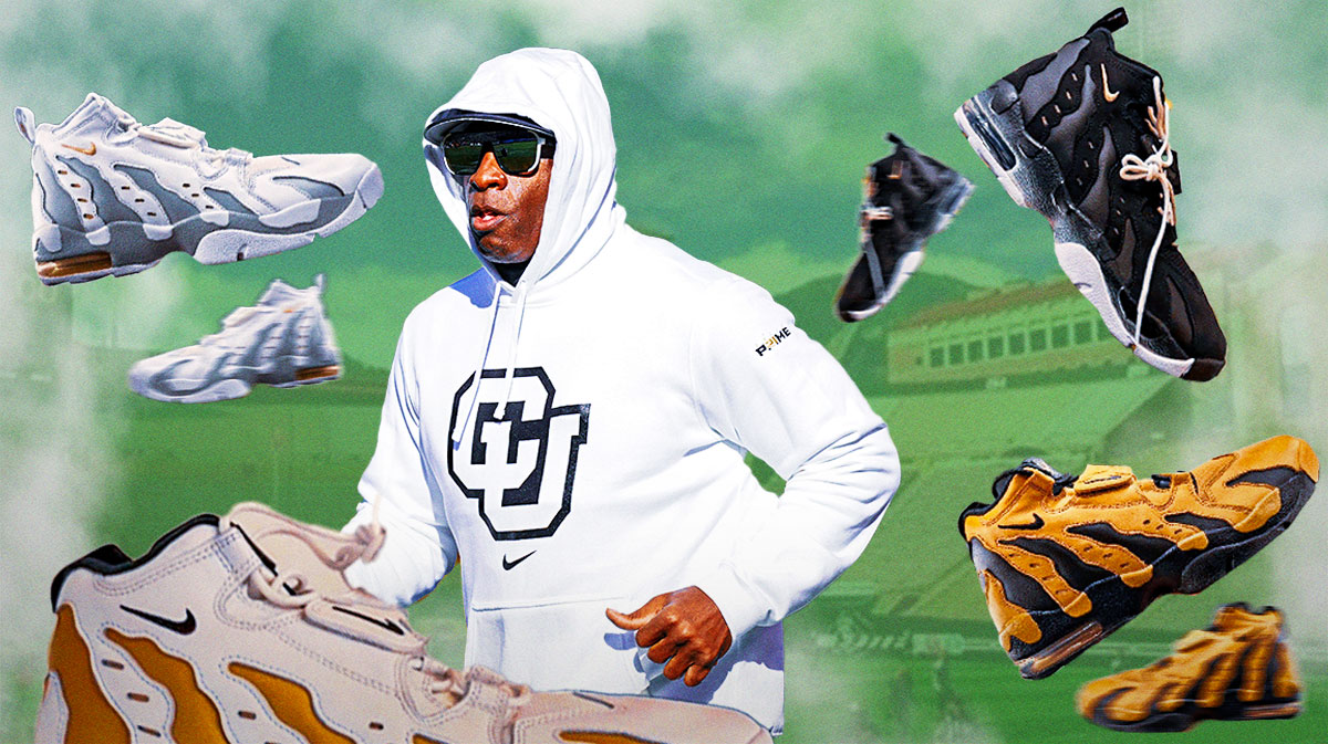 Deion Sanders reveals new Nike Air DT Max ’96 colorways
