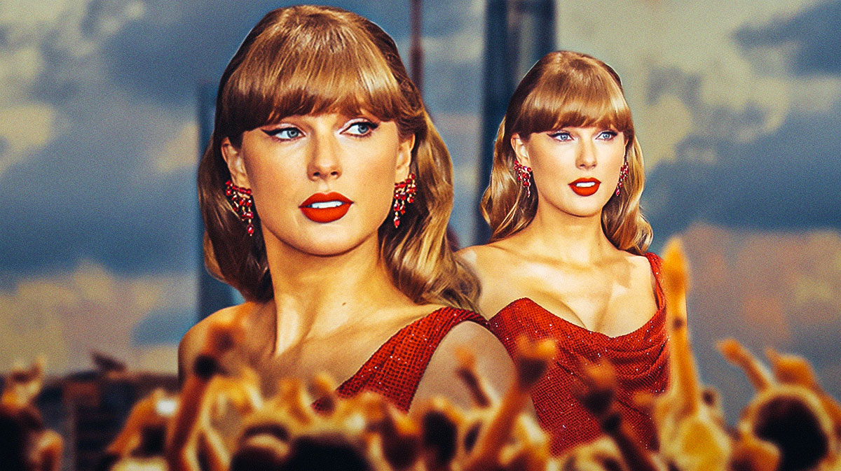 Taylor Swift, who fans speculate teased Reputation (Taylor's Version) at the iHeartRadio Music Awards.