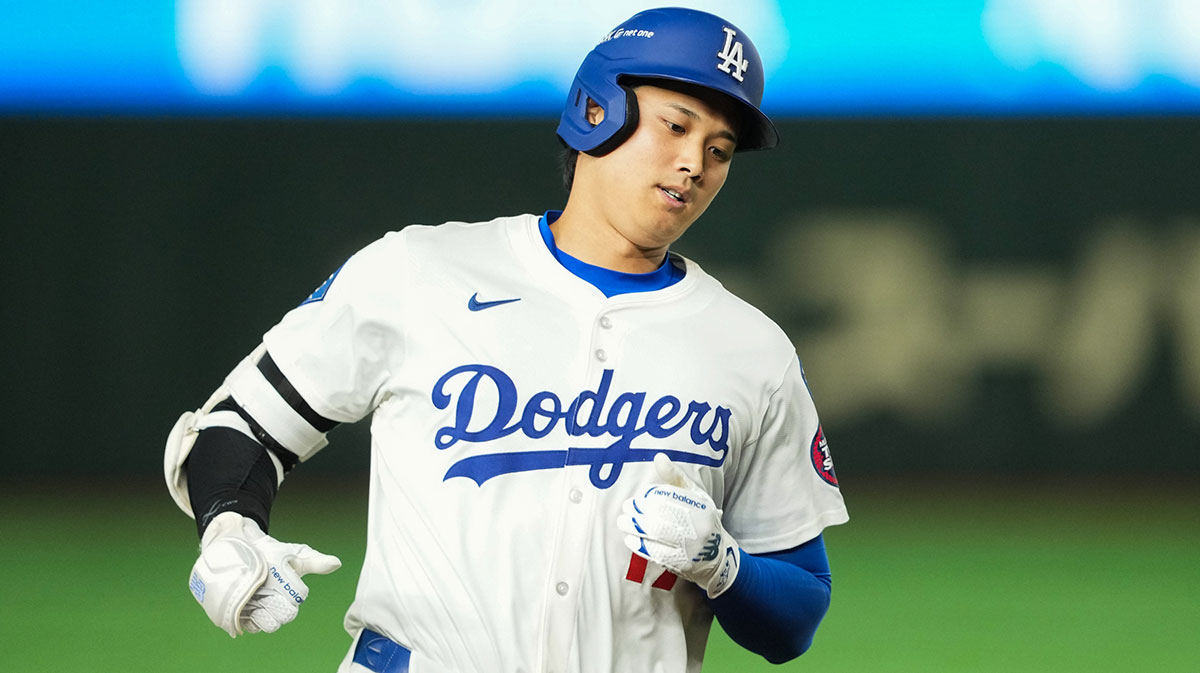 Dodgers' Shohei Ohtani blasts controversial home run in Tokyo Series vs ...