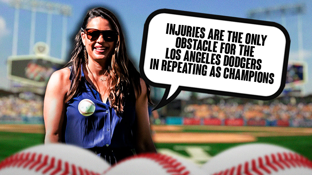 ESPN host Jessica Mendoza warning the Dodgers of injuries