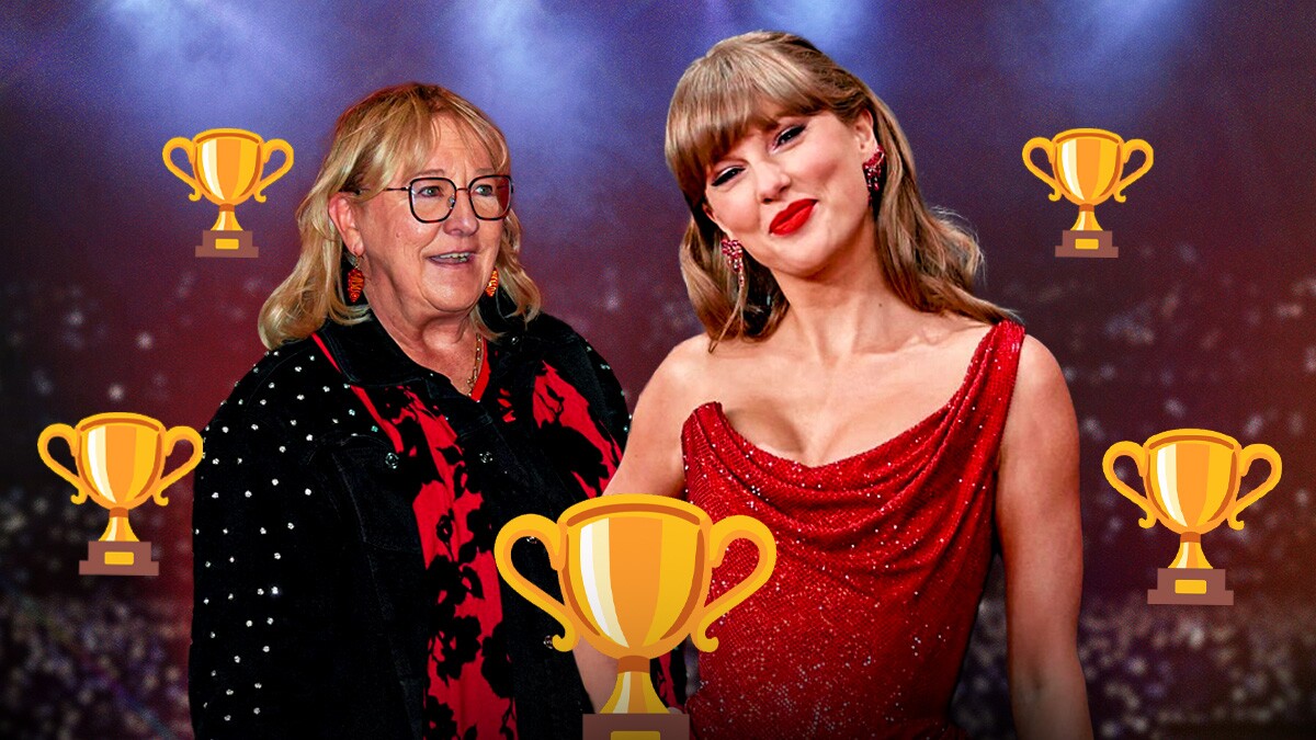 Donna Kelce Taylor Swift IHeartRadio Music Awards