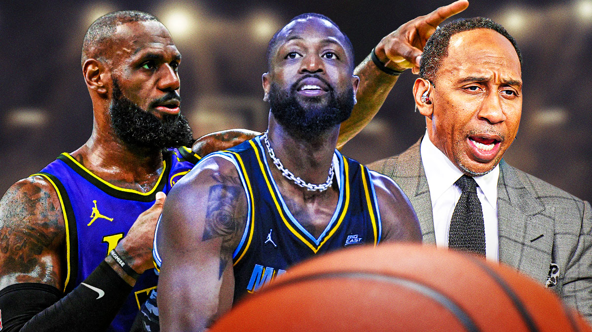 Dwyane Wade, LeBron James, Stephen A. Smith