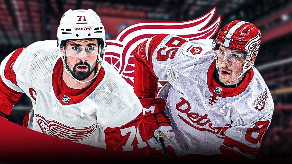 Dylan Larkin’s high praise for young Red Wings forward amid injury concerns