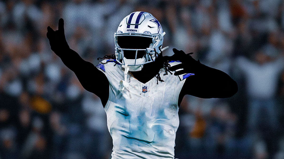 A mystery wide receiver in a Cowboys jersey.