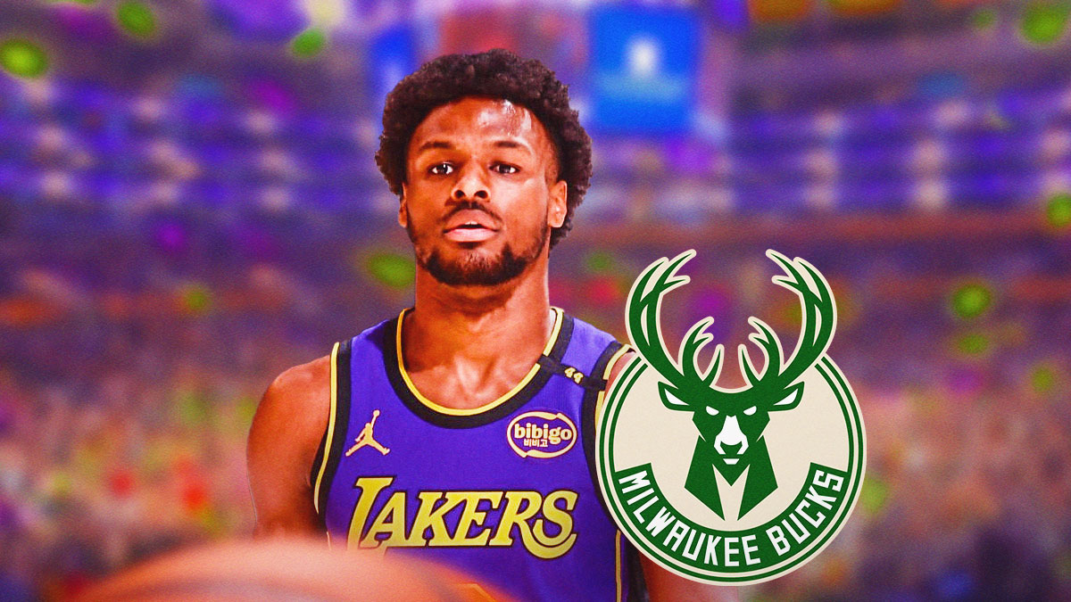 Lakers' Bronny James, Bucks