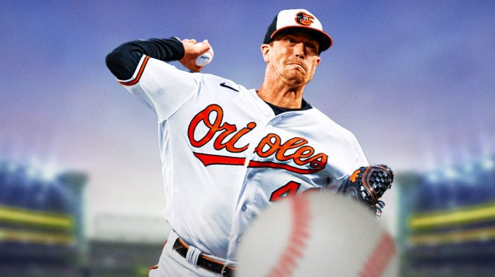 Photo: Kyle Gibson in action in Orioles jersey