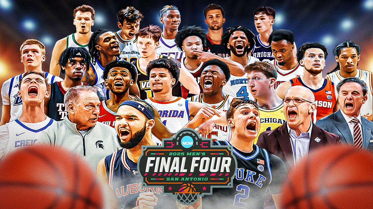 2025 NCAA Tournament March Madness preview and predictions, featuring Michigan State head coach Tom Izzo