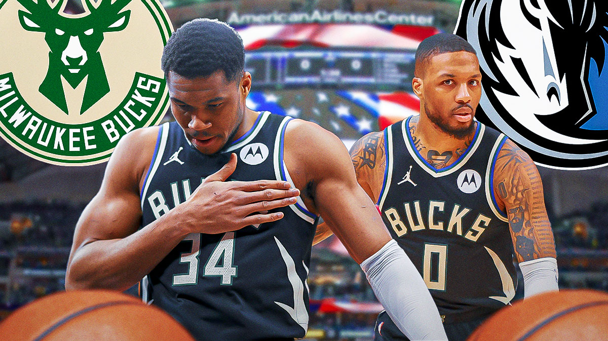 Giannis Antetokounmpo, Damian Lillard get injury updates for Mavericks game