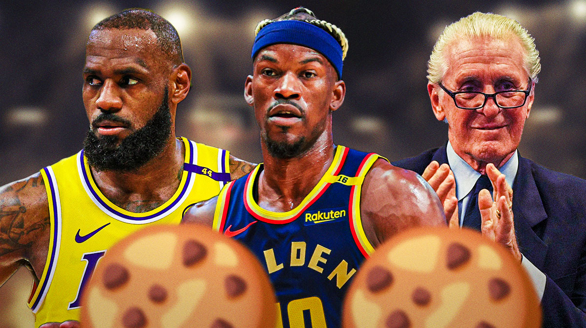 LeBron James, Jimmy Butler, Pat Riley, cookie symbols