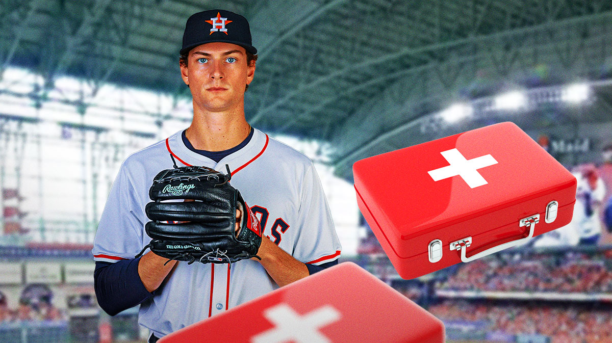 Astros pitcher Forrest Whitley