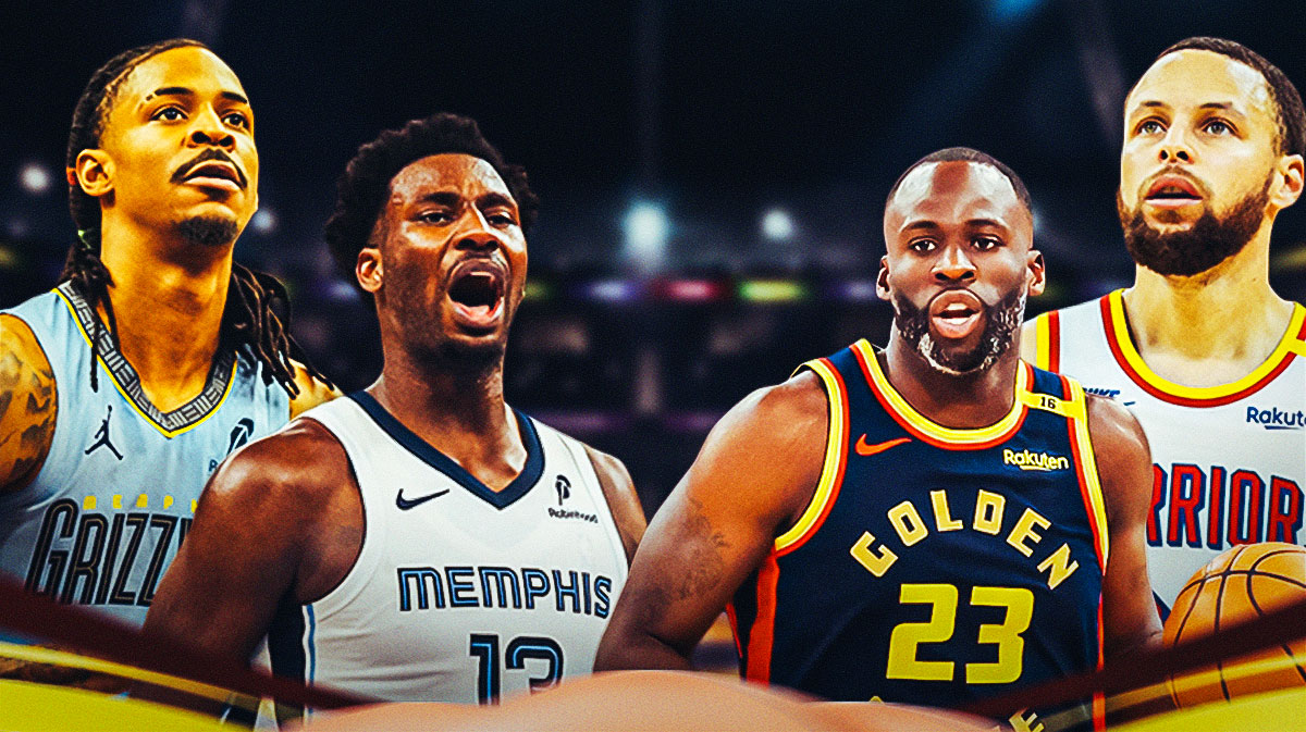 Ja Morant, Jaren Jackson Jr., Stephen Curry, Draymond Green, Warriors, Grizzlies