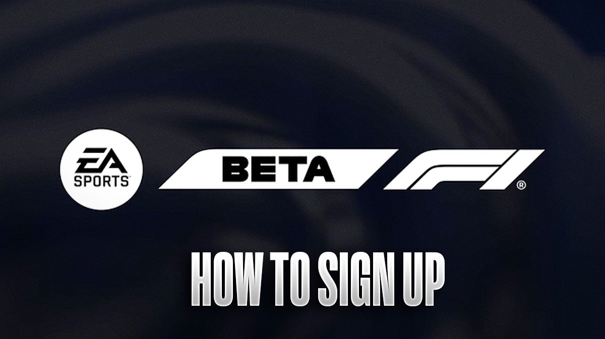 How to Sign Up For The EA Sports Beta F1