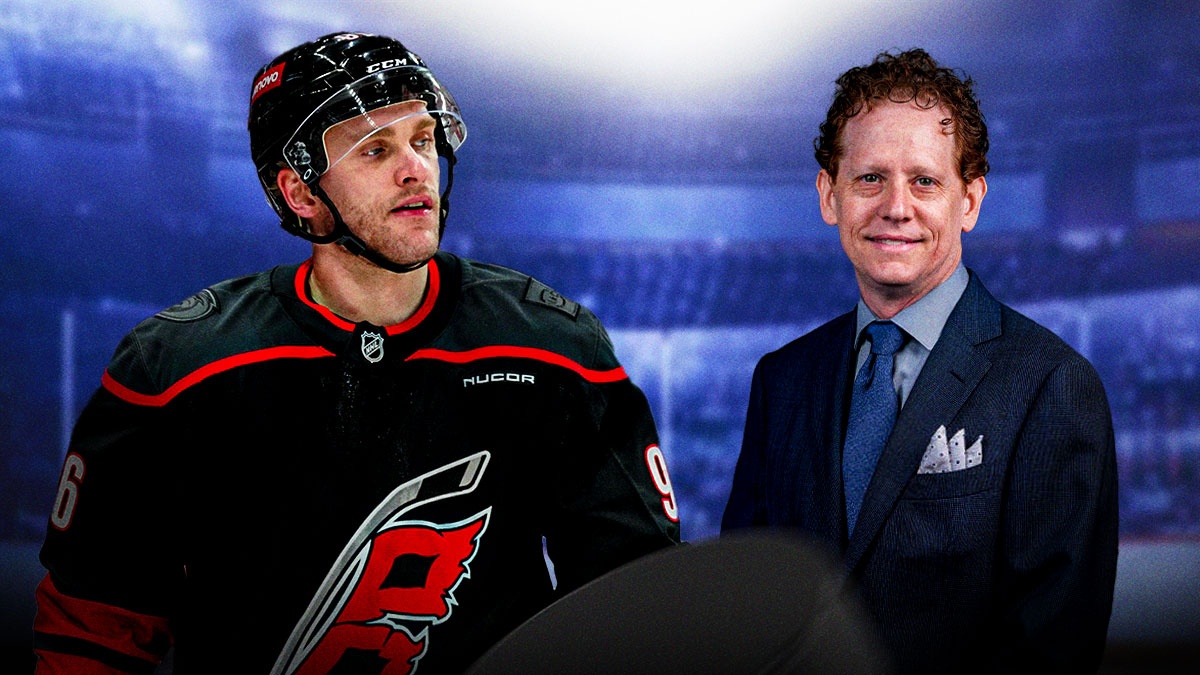 Hurricanes GM Eric Tulsky and Mikko Rantanen
