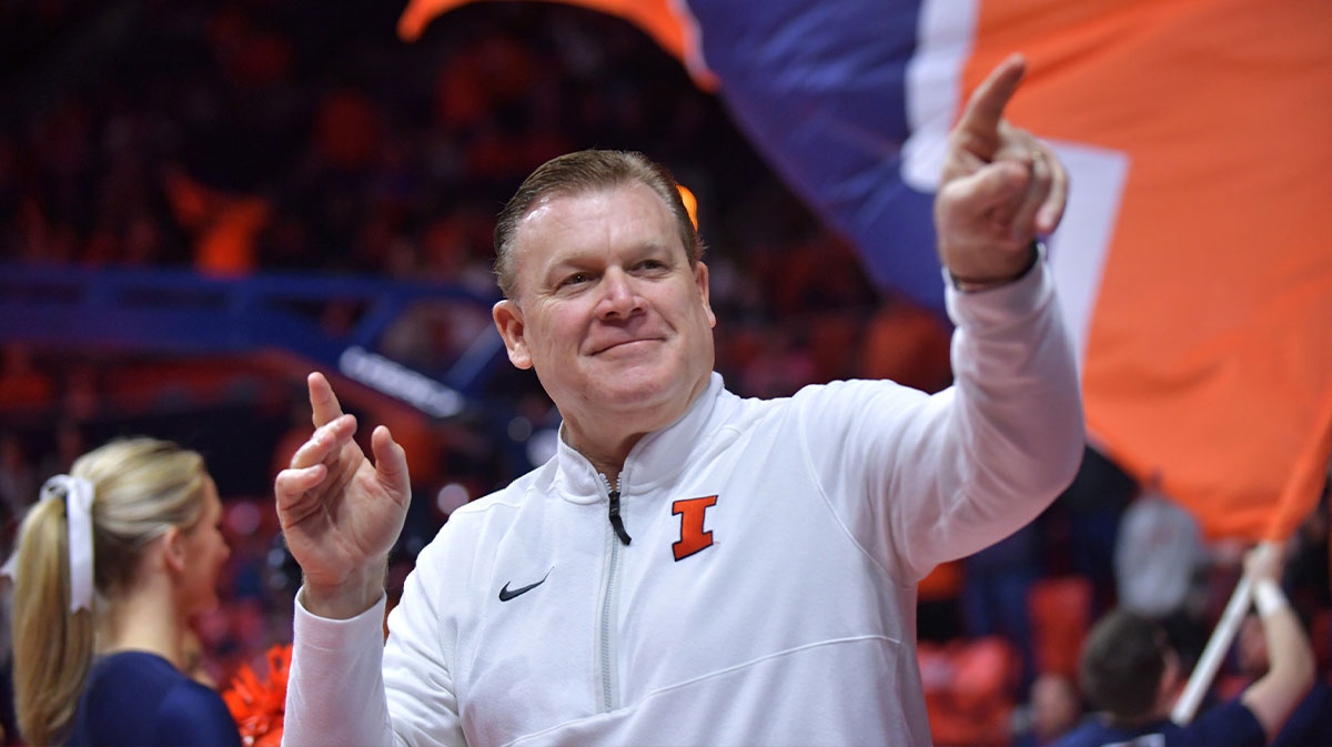 Featured image Illinois head coach Brad Underwood