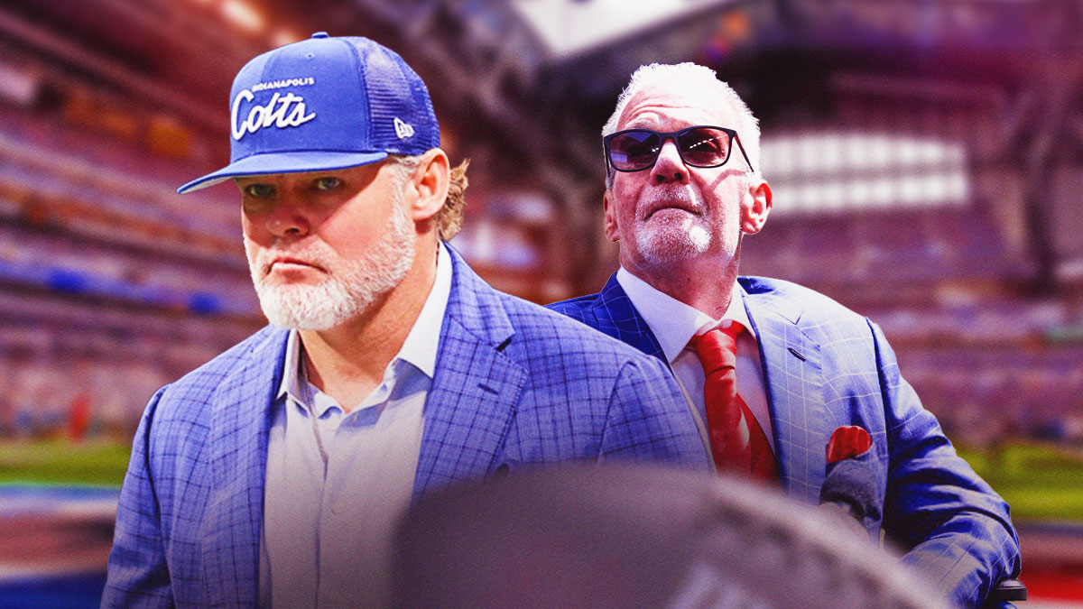 Colts general manager Chris Ballard and owner Jim Irsay are keeping a local talent home.