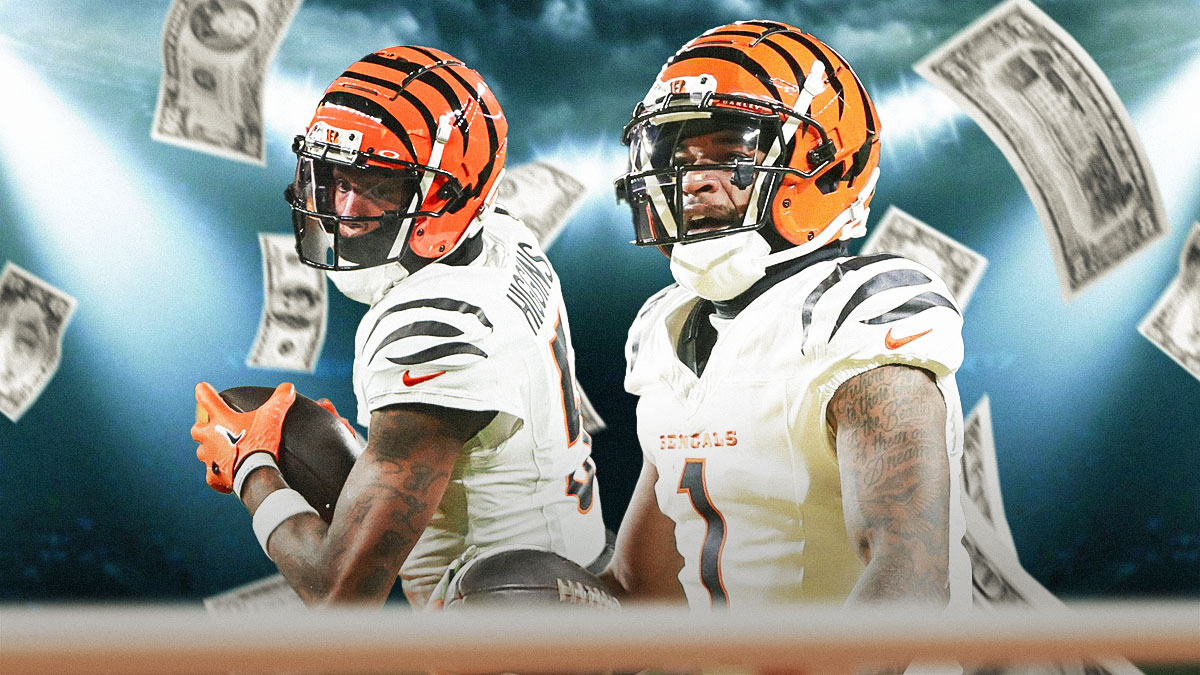 The Bengals sign Ja'Marr Chase and Tee Higgins to new contracts.