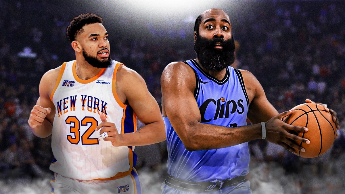 James Harden, Los Angeles Clippers, Karl-Anthony Towns, New York Knicks