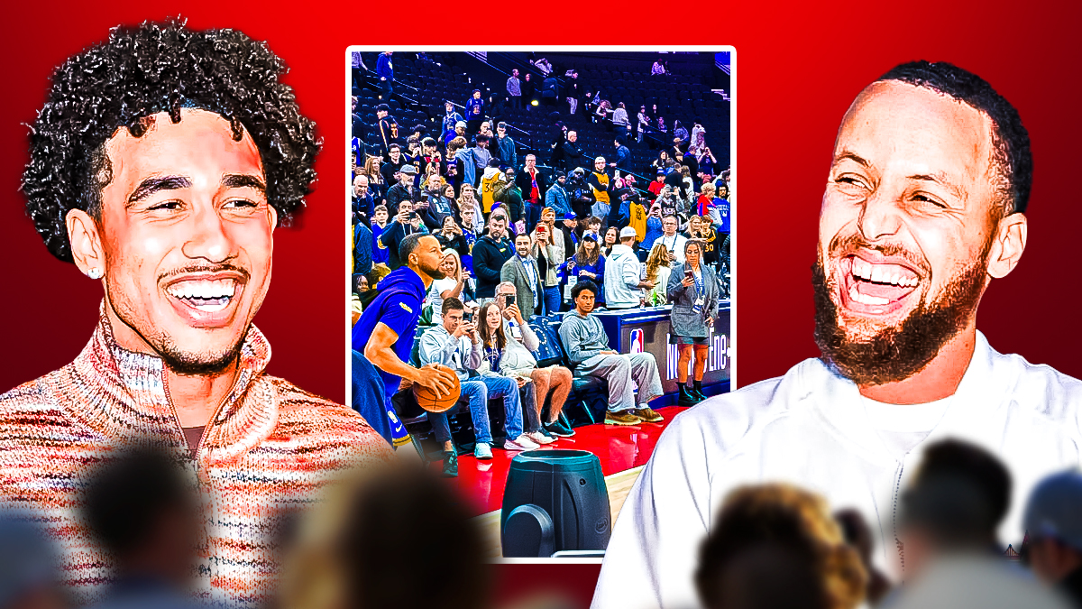 76ers' Jared McCain and Warriors' Stephen Curry